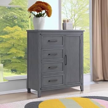 Amazon.com: Soho Baby Ellison Premium 4-Drawer Chifferobe with